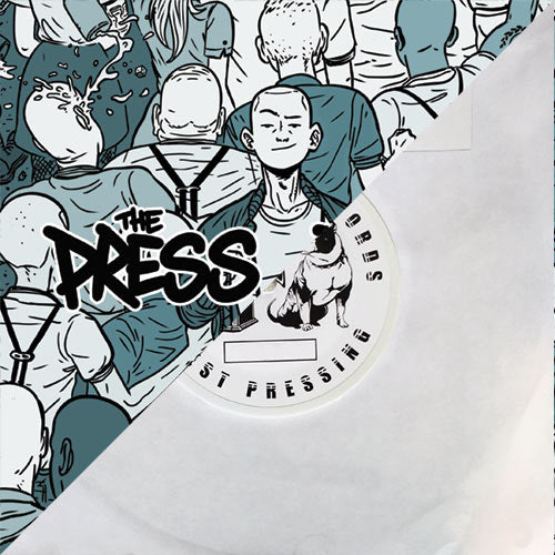 The Press / The Brass - split EP - TEST PRESS