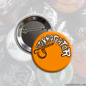 Interrogator - Orange logo 1" Pin