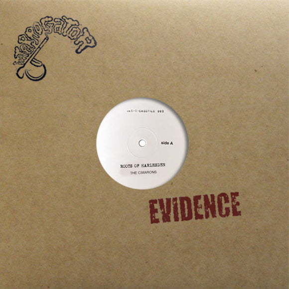 The Cimarons - Roots of Harlesden LP - TEST PRESS