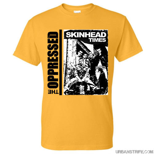 The Oppressed - Skinhead Times YELLOW T-Shirt