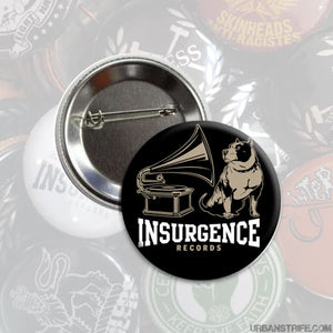 Insurgence - logo black 1" Pin